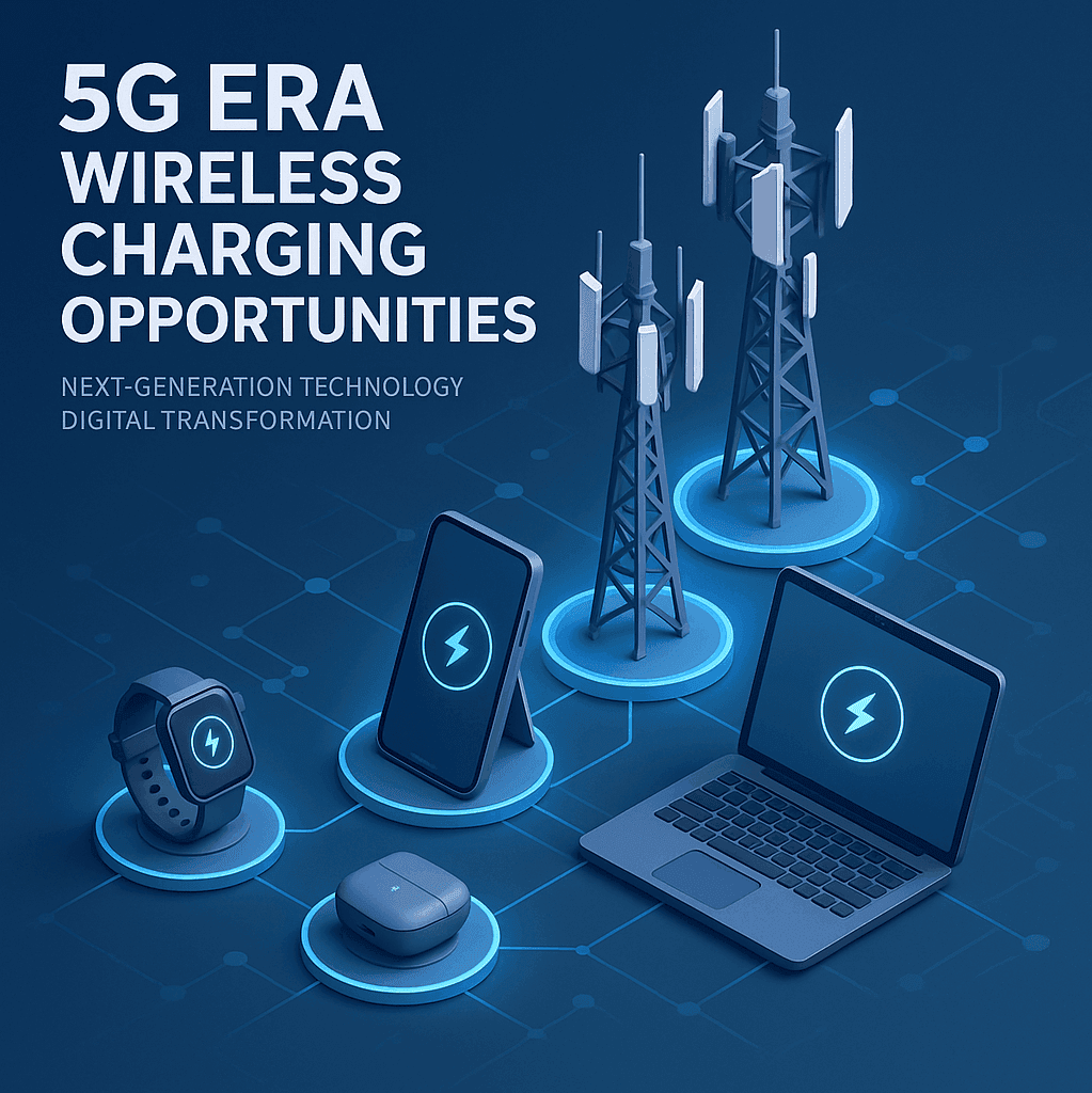 5G Era Wireless Charging Opportunities: Technology Convergence and Innovation Applications