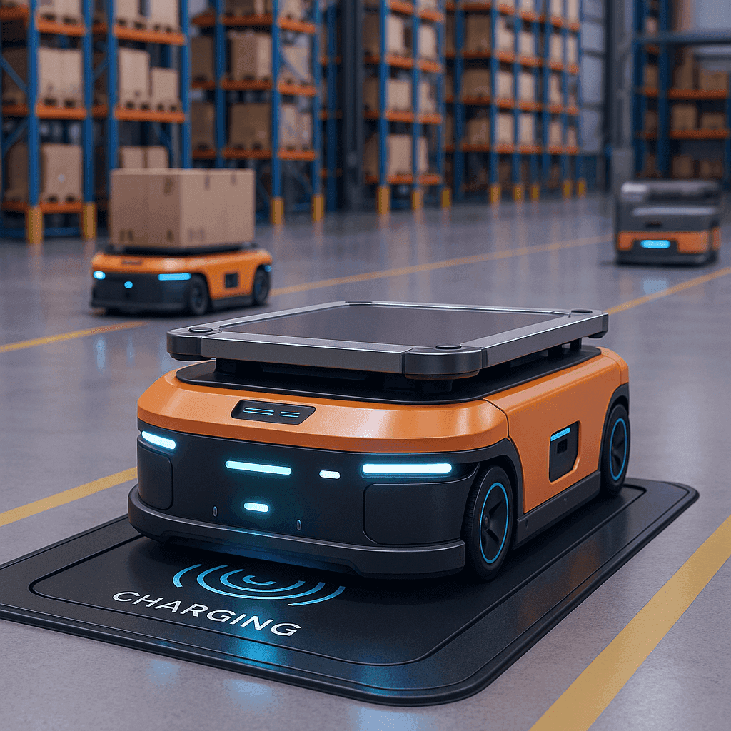 Wireless Charging Technology in Warehouse Logistics: Energy Solutions for Intelligent Transformation